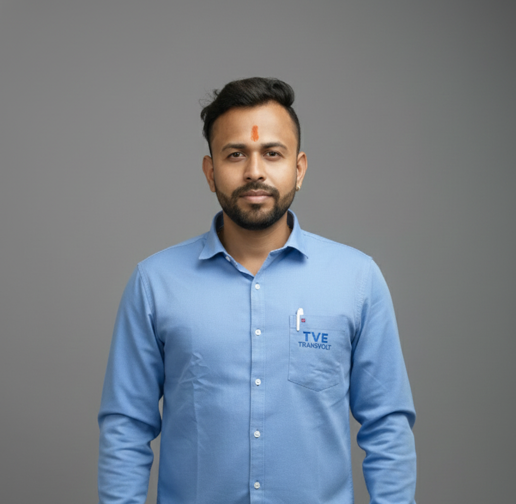 Mr. Akash Kadam, Sales Manager, Transvolt Engineering